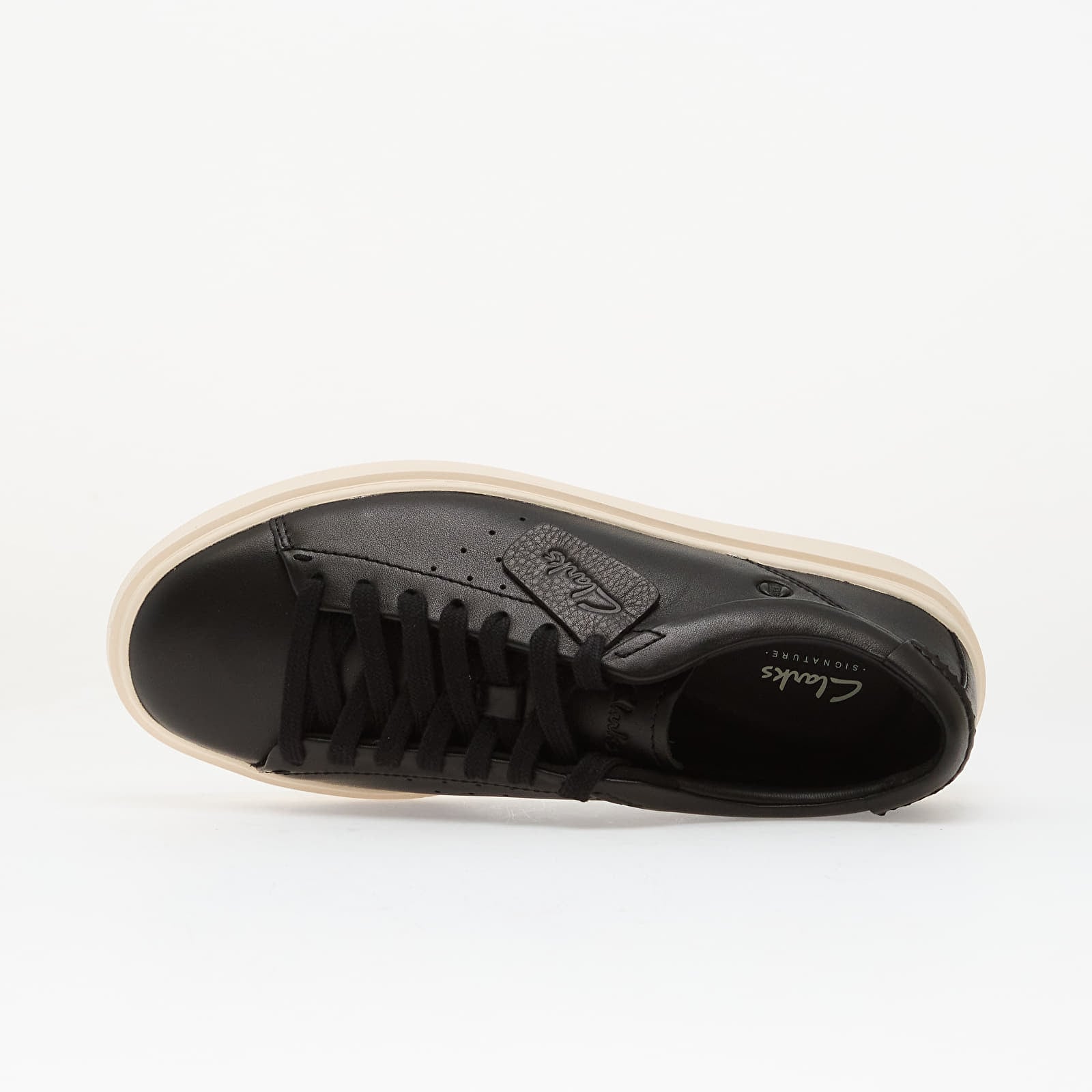 Herren Sneaker und Schuhe Clarks Craft Swift Black Leather