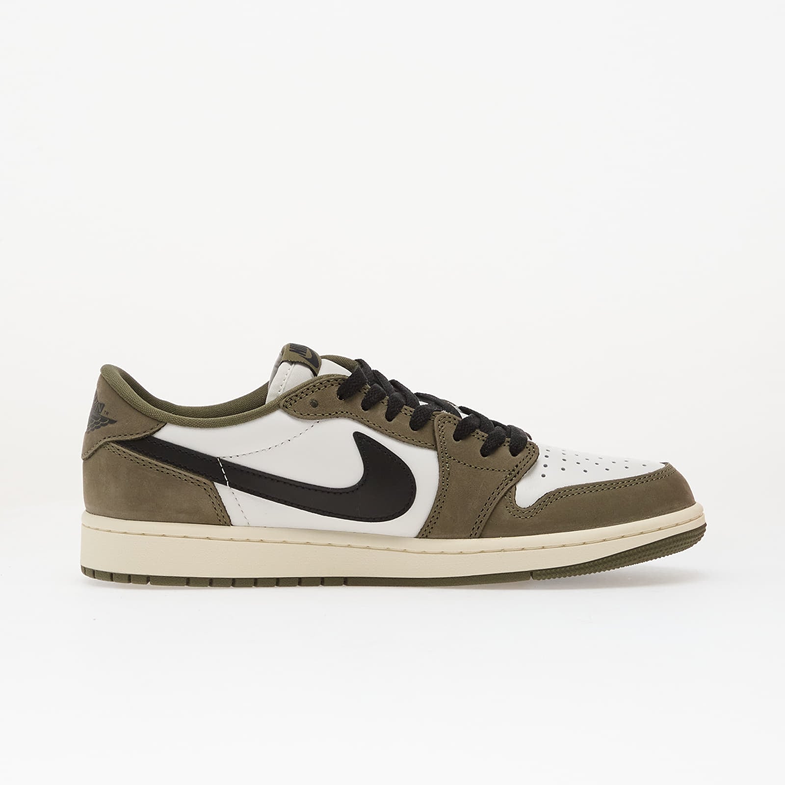 Moški čevlji Air Jordan 1 Retro Low OG "Medium Olive" Medium Olive/ Black-Summit White-Sail