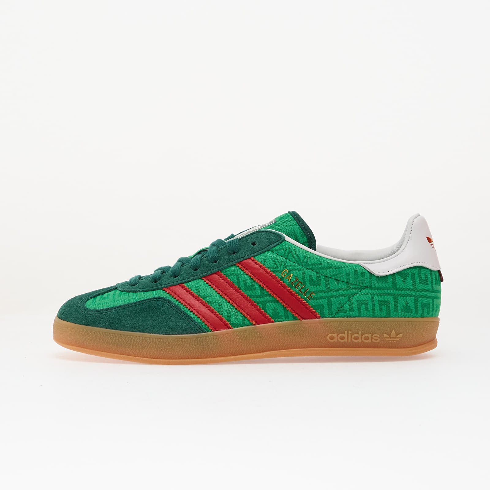 Buty męskie adidas Gazelle Indoor Green/ Better Scarlet/ Collegiate Green