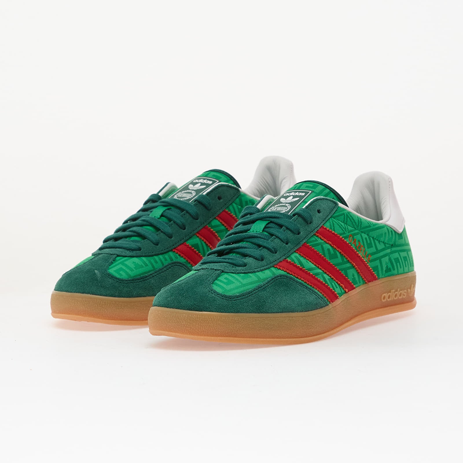 Buty męskie adidas Gazelle Indoor Green/ Better Scarlet/ Collegiate Green