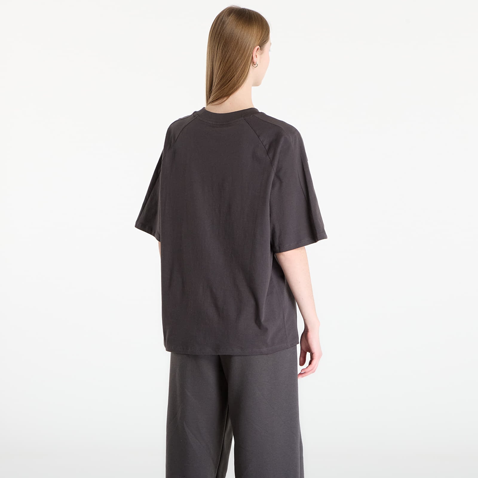 Majice i košulje New Balance Linear Heritage Oversized T-Shirt Faded Black