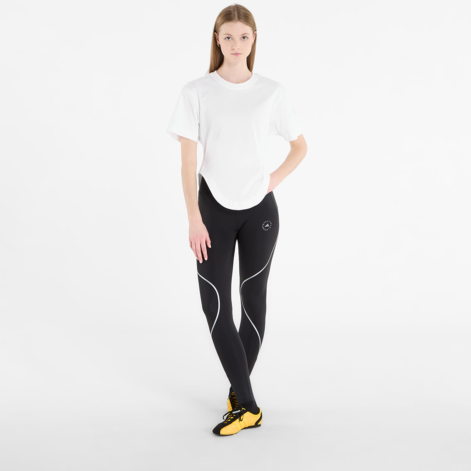 T-särgid adidas x Stella McCartney Crfd Hem T White/ Black