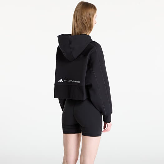 adidas x Stella Mccartney Sportswear Cropped Hoodie Black | Footshop