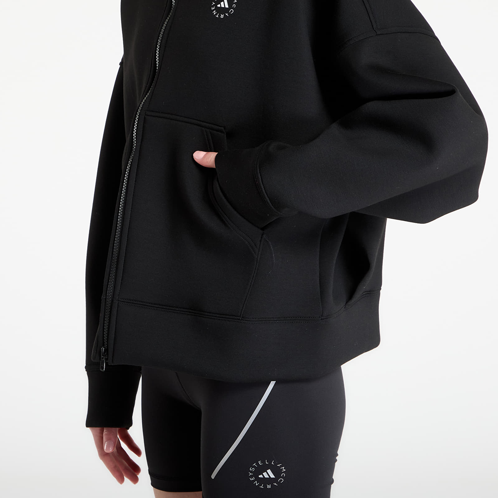 Sweatjacken und Sweatshirts adidas x Stella McCartney Scuba Hd Black