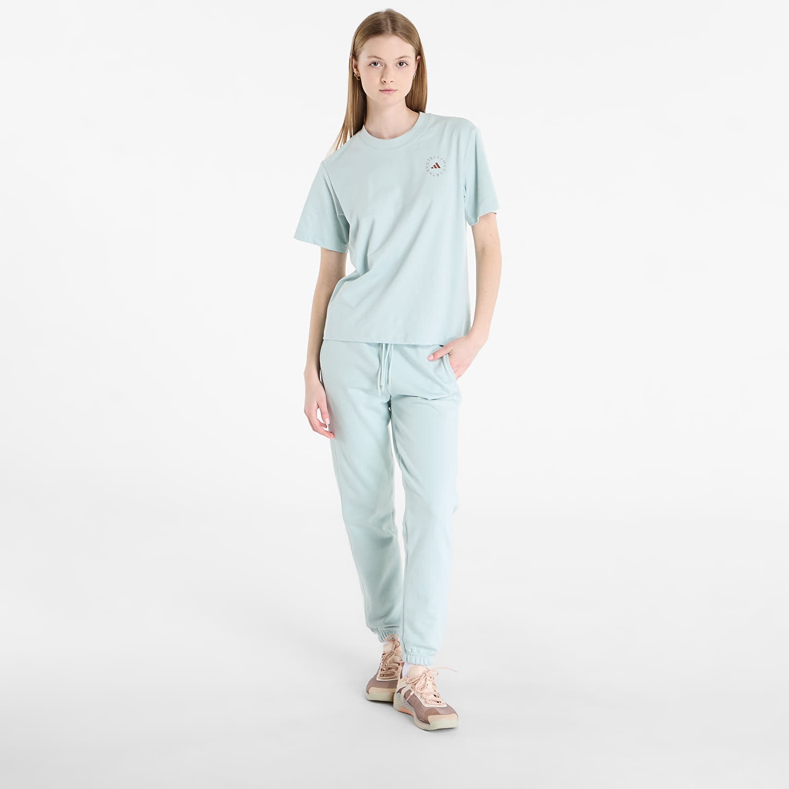 Trenirka hlače  adidas x Stella McCartney Sp Pant Vapor Green