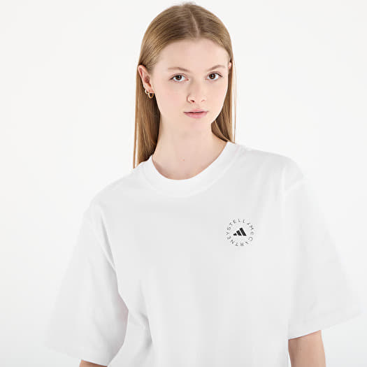 T-shirts adidas x Stella McCartney Loose Tee White (JZ0697) | Footshop
