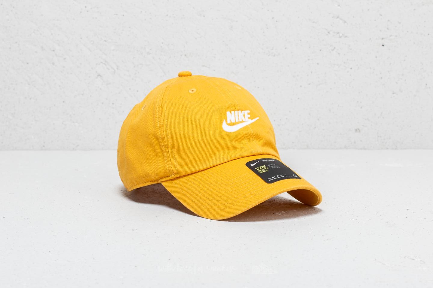 Kepurės Nike Heritage 86 Futura Washed Cap Yellow