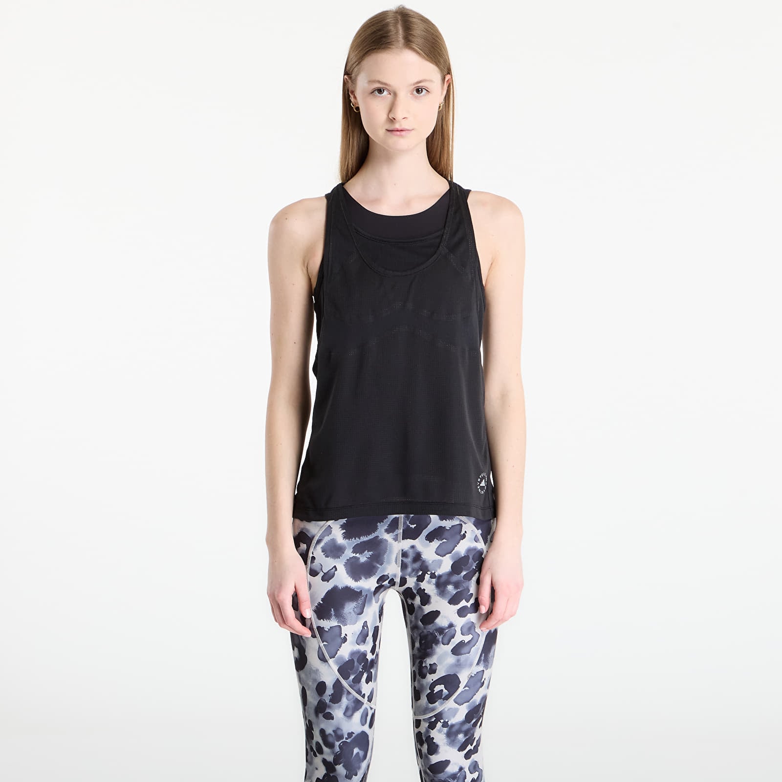Leibchen adidas x Stella McCartney Track Pantsa Tank Black