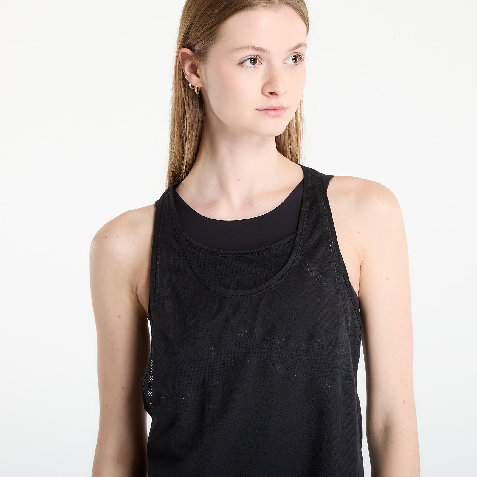 Leibchen adidas x Stella McCartney Track Pantsa Tank Black