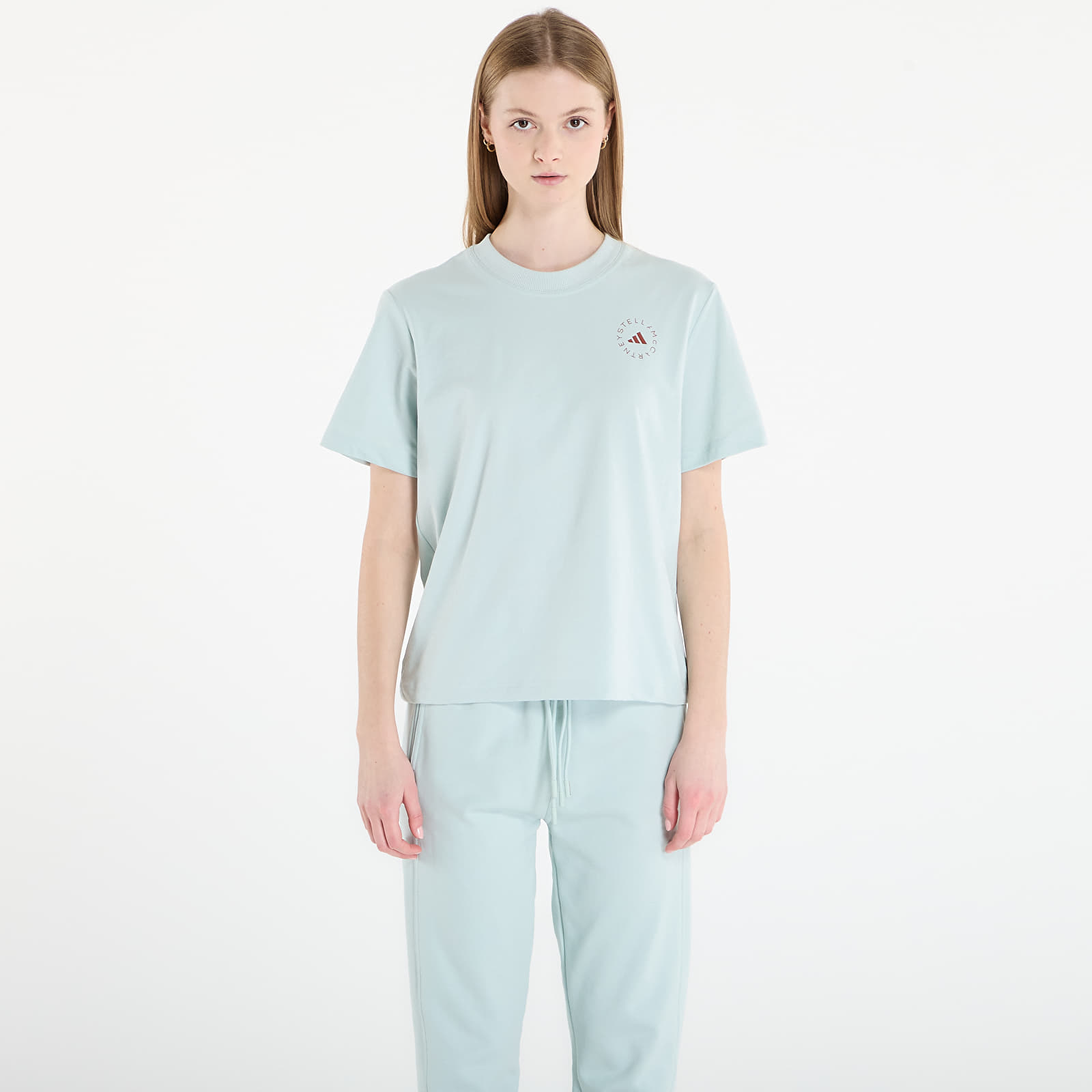 Magliette adidas x Stella McCartney Regl Tee Vapor Green