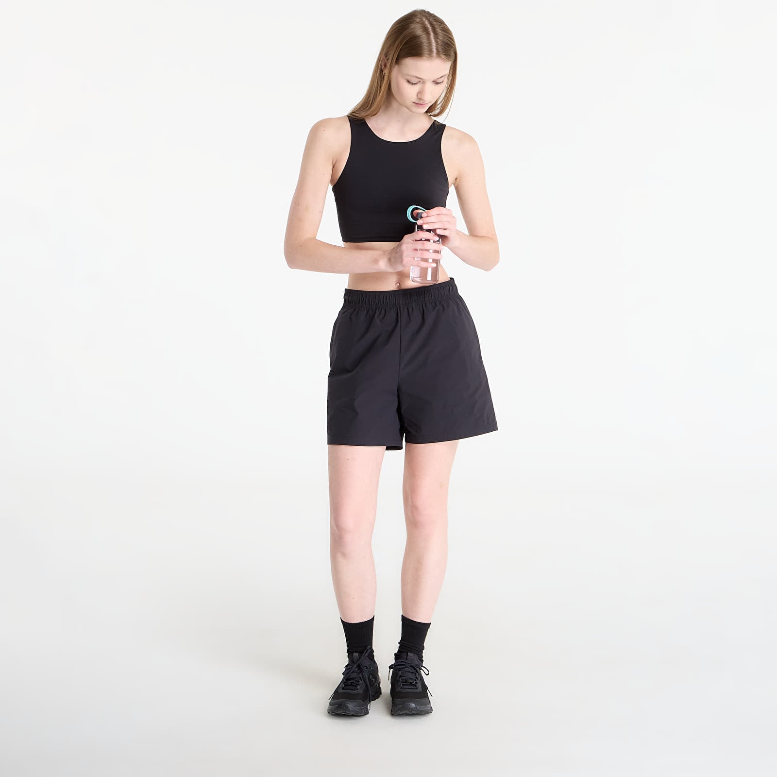 Top On Core 2-in-1 Crop Black