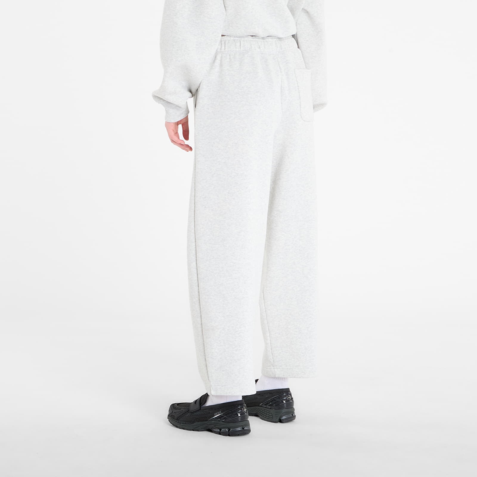 Jogginghosen New Balance Linear Heritage Fleece Barrel Pant Ash Heather