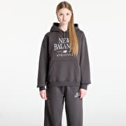 New Balance Linear Heritage Fleece Hoodie Faded Black