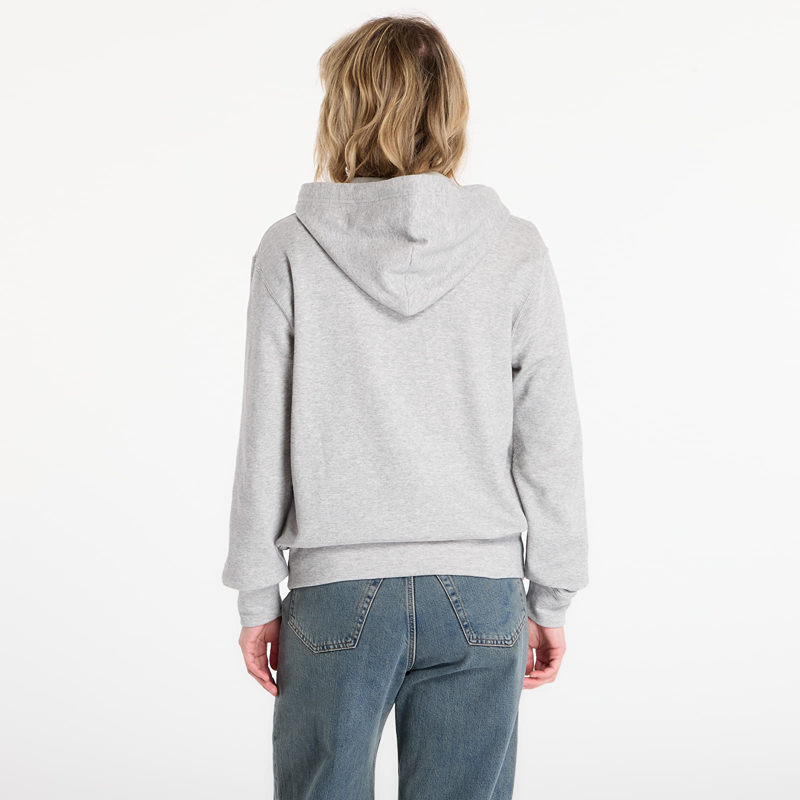 Džemperiai su gobtuvais ir džemperiai Comme des Garçons PLAY Sweatshirt Red Emblem Knit UNISEX Gray