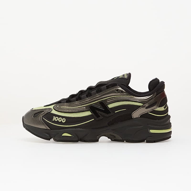 New Balance 1000 Black Metallic/ Dry Lime Ykk