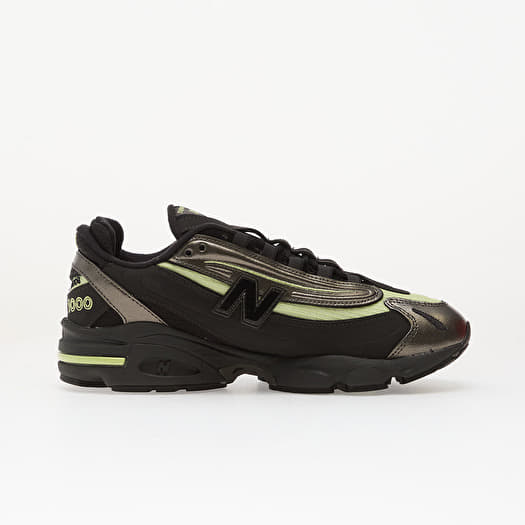 New Balance 1000 Black Metallic/ Dry Lime Ykk | Footshop