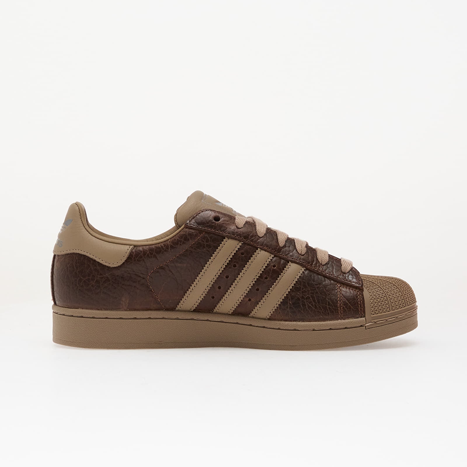 Herren Sneaker und Schuhe adidas Superstar II Preloved Brown/ Chalk Brown/ Iron Metalic