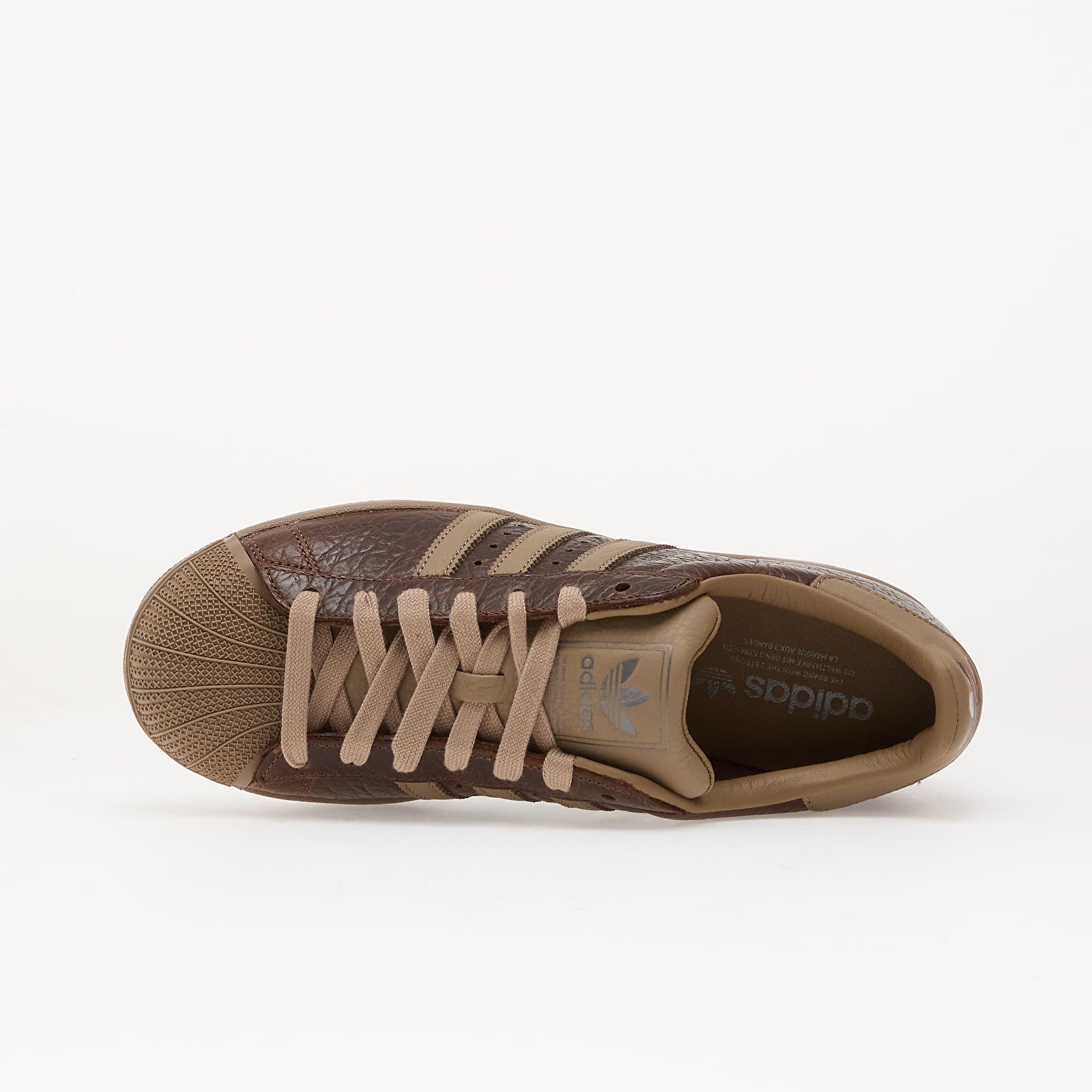 Herren Sneaker und Schuhe adidas Superstar II Preloved Brown/ Chalk Brown/ Iron Metalic