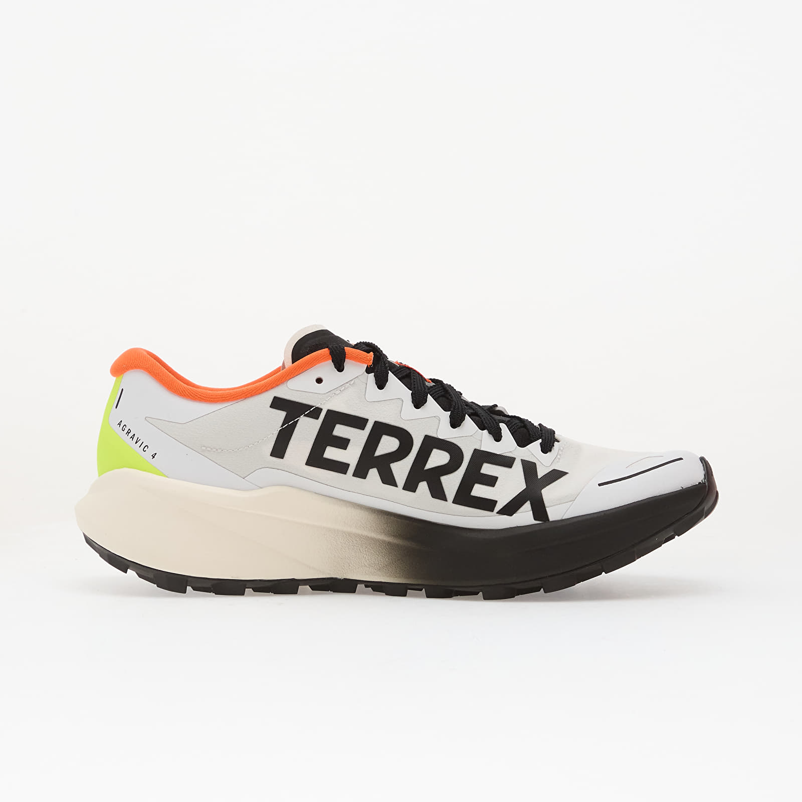 Men's shoes adidas Terrex Agravic 4 Trail Running Ftwr White/ Core Black/ Semi Impact Orange