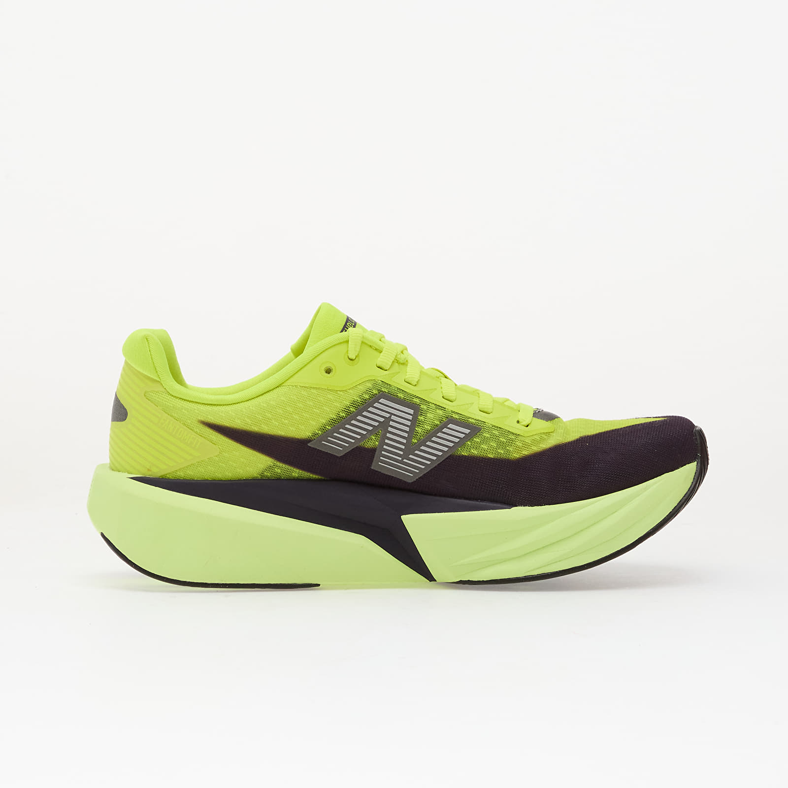 Pánské tenisky a boty New Balance FuelCell Rebel v5 Alkaline Green/ Boyseerry/ Dark Silver Metallic