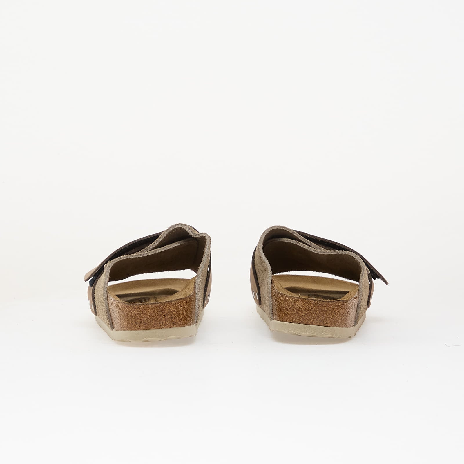 Pánské tenisky a boty Birkenstock Kyoto Nubuck-Suede Leather Unisex Taupe