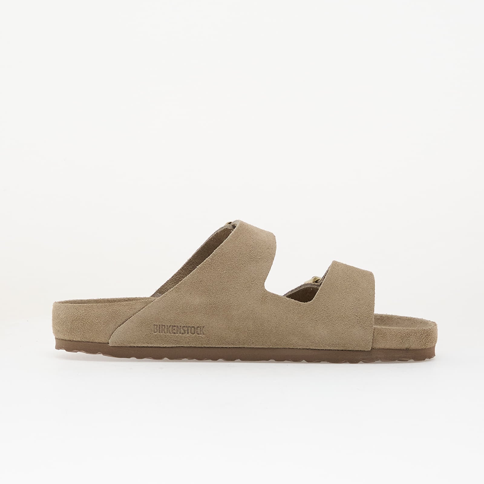 Miesten kengät Birkenstock Arizona Suede Leather Unisex Allover Taupe