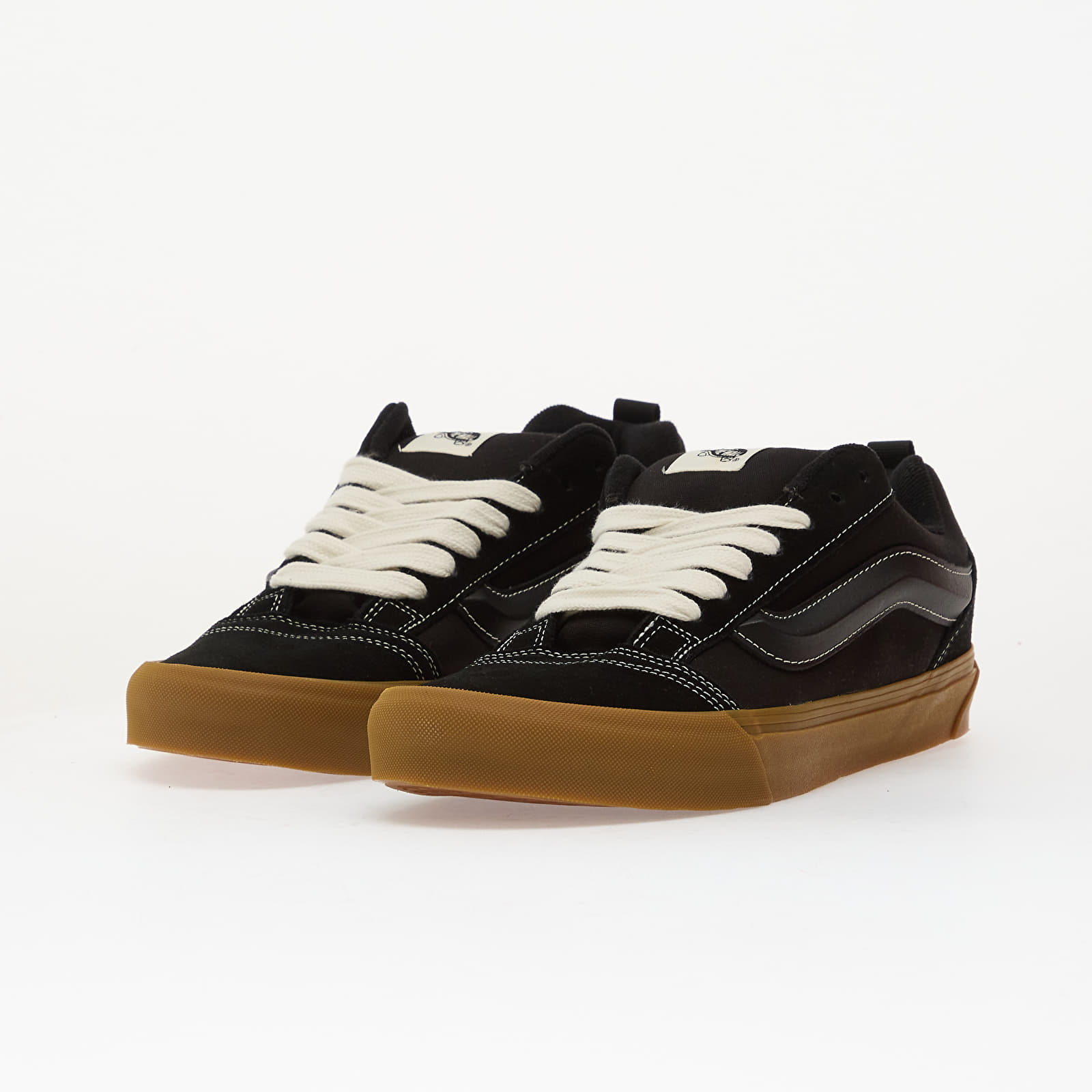 Scarpe uomo Vans Knu Skool Gum Black