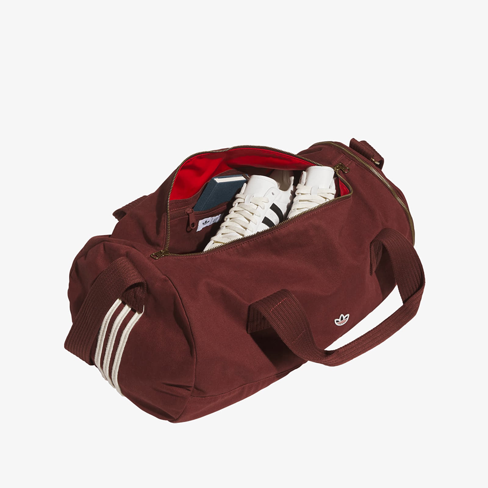 Tašky cez rameno adidas Clot Barrel Bag Fox Brown