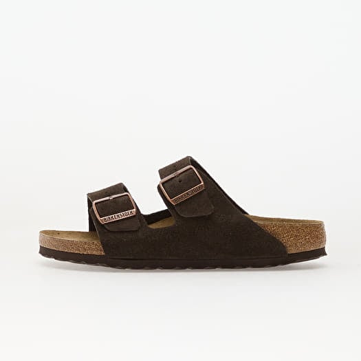 Birkenstock Arizona Soft Footbed Suede Leather Unisex Mocha