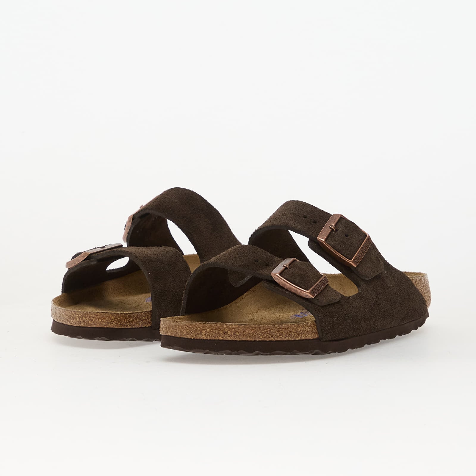 Muške tenisice Birkenstock Arizona Soft Footbed Suede Leather Unisex Mocha
