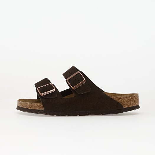 Birkenstock Arizona Soft Footbed Suede Leather Unisex Mocha