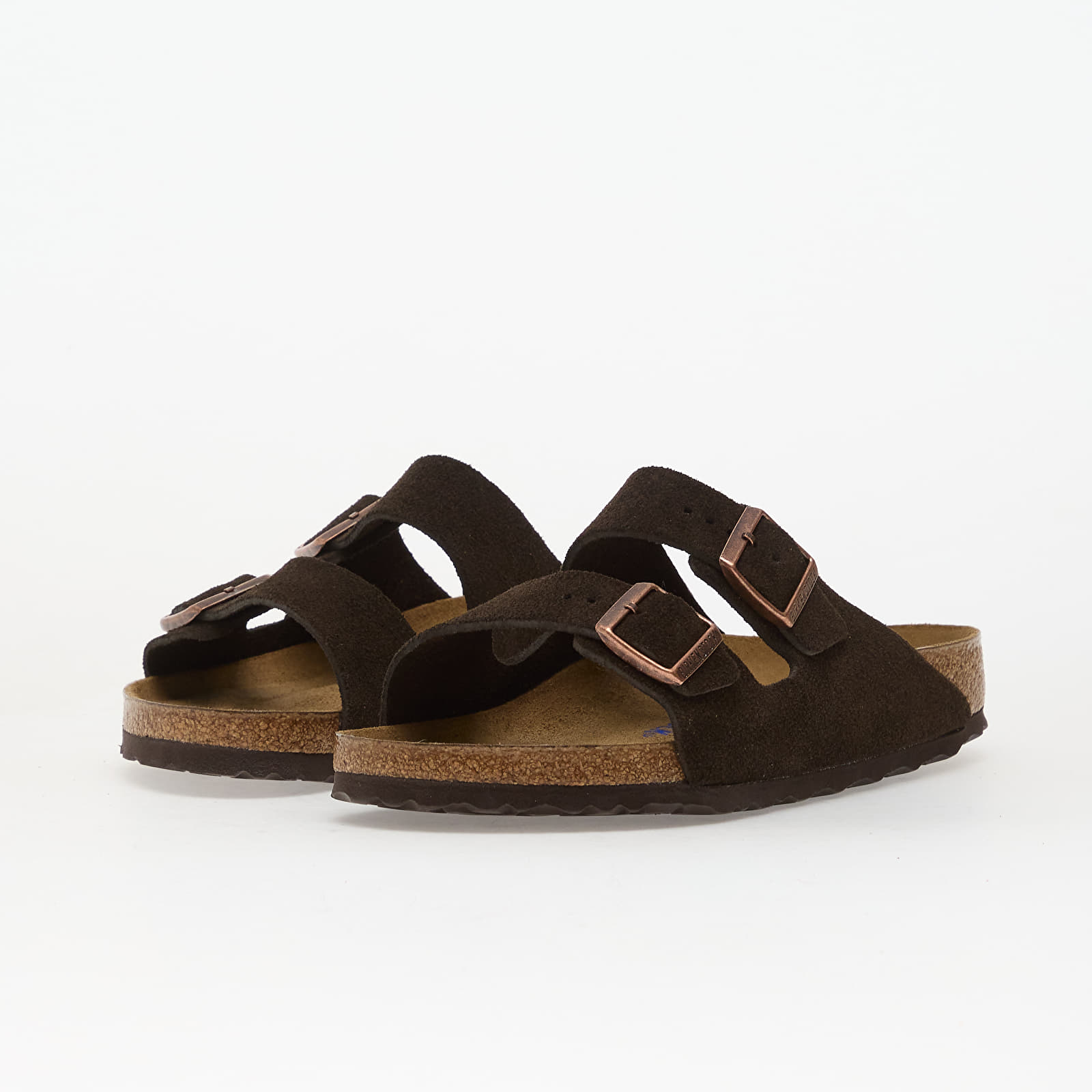 Muške tenisice Birkenstock Arizona Soft Footbed Suede Leather Unisex Mocha