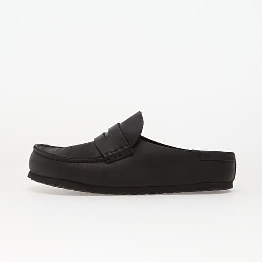 Birkenstock Naples Wrapped Oiled Leather Unisex Black