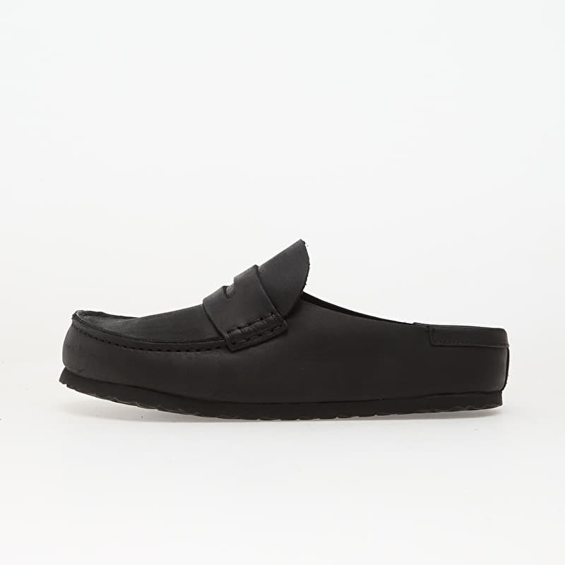 Birkenstock Naples Wrapped Oiled Leather Unisex Black
