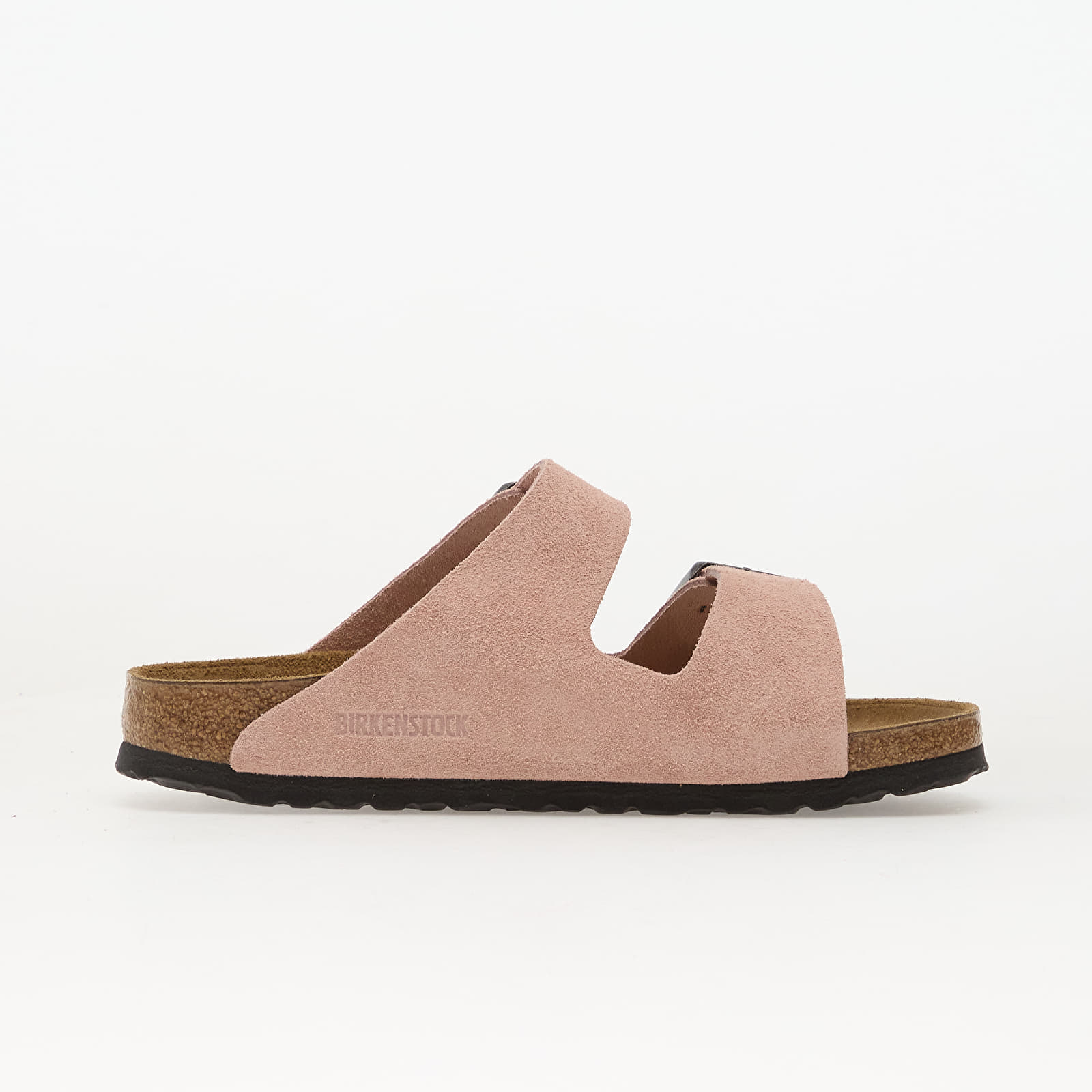 Herren Sneaker und Schuhe Birkenstock Arizona Suede Leather Unisex Pink Clay