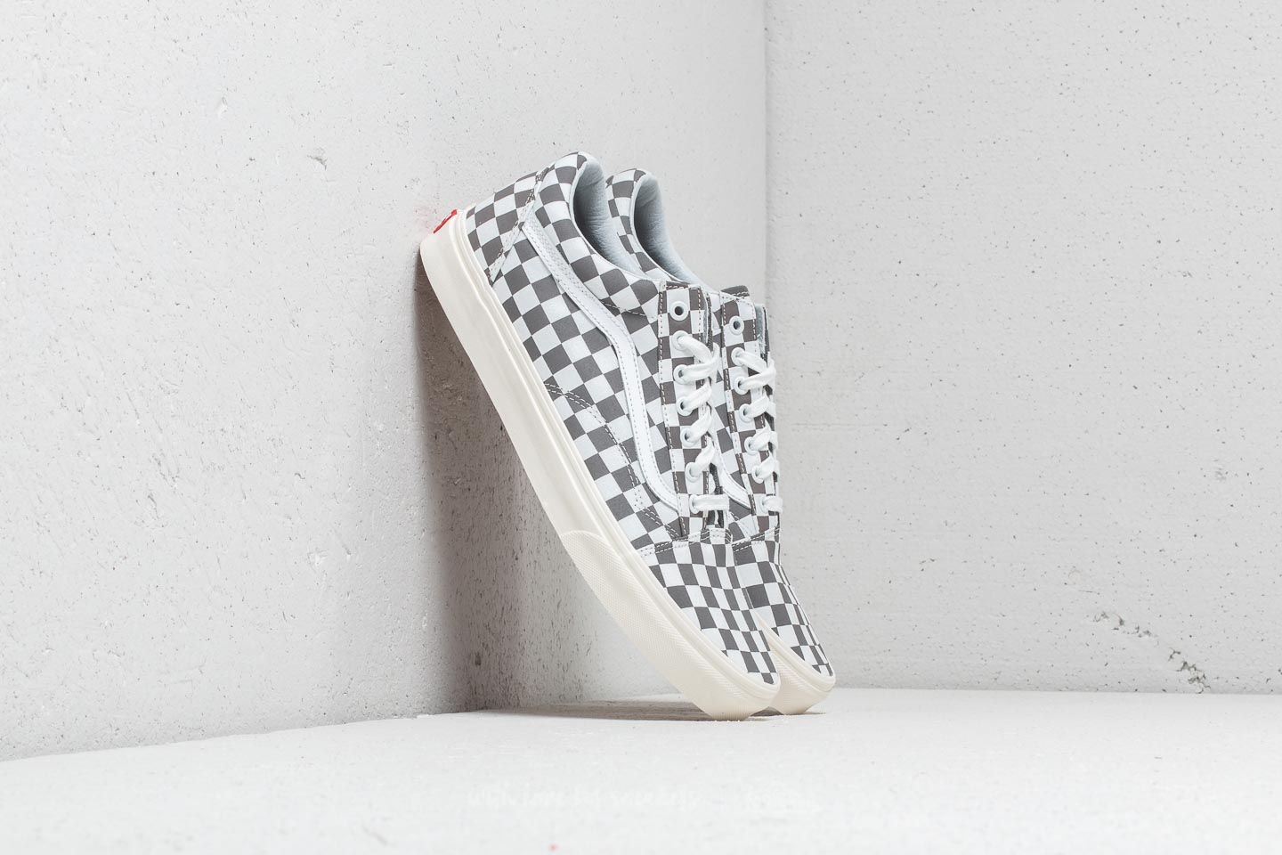Chaussures et baskets homme Vans Old Skool (Checkerboard) Pewter/ Marshmallow