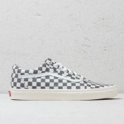 vans old skool checkerboard pewter