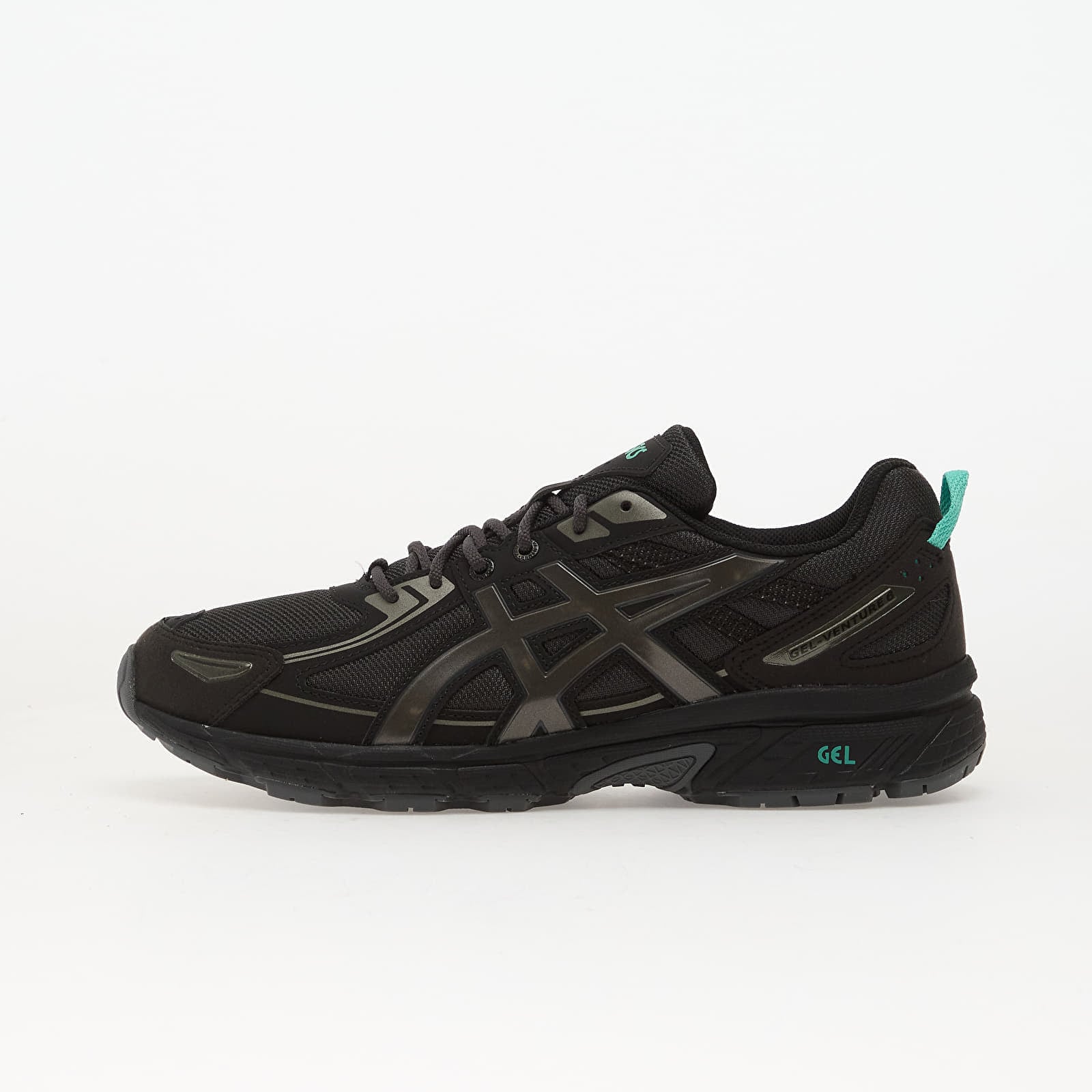 Levně Tenisky Asics Gel-Venture 6 Graphite Grey/ Aurora Green