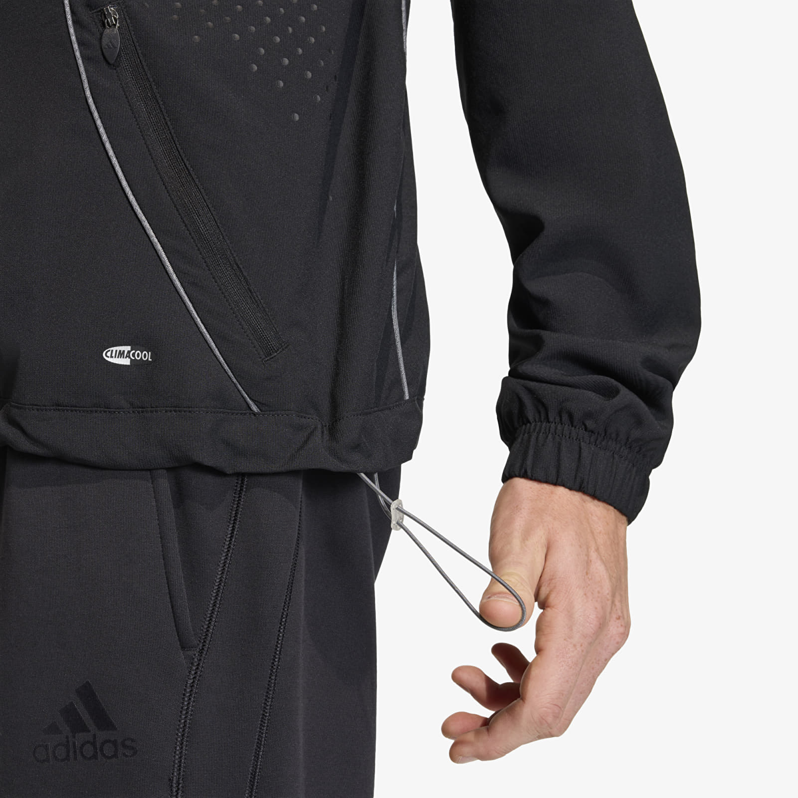 Moški hoodiji  adidas F50 Tt Black