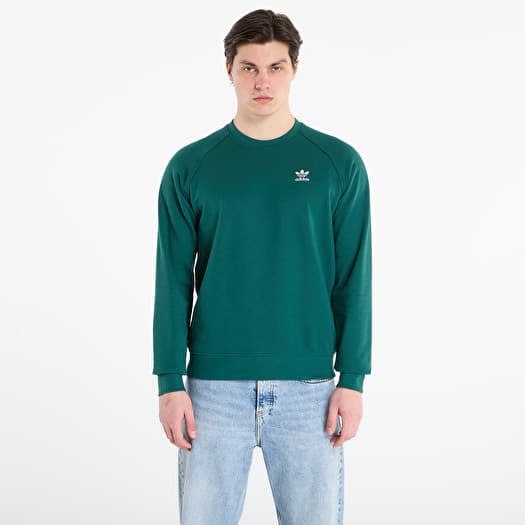 Sweatshirt adidas Trefoil Essentials French Terry Crew Sweatshirt Collegiate Green