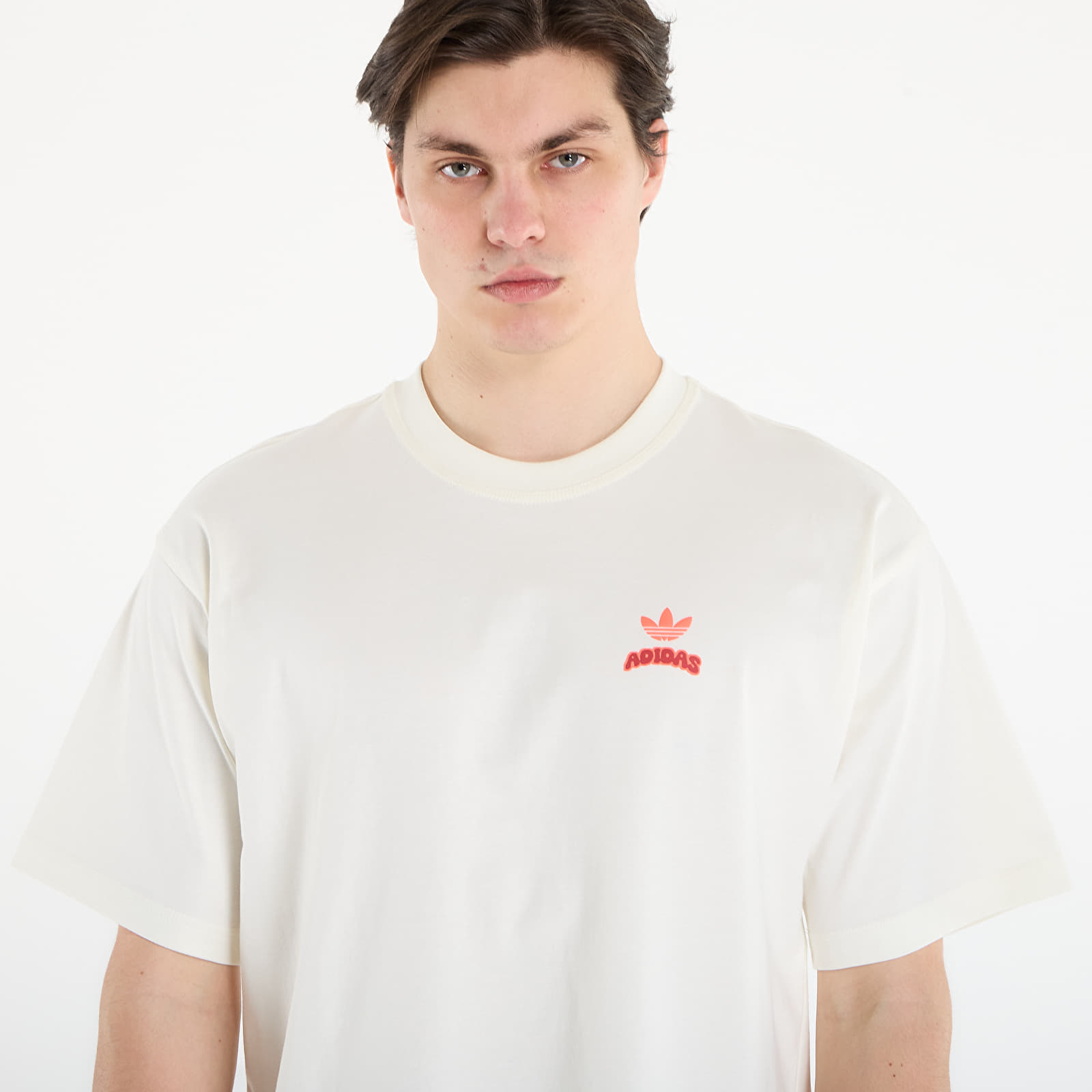 Men's T-shirts adidas Pixelated Burget Character Graphic T-Shirt Off White