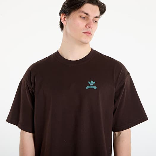 adidas Pixelated Burget Character Graphic T-shirt Aurora Coffee