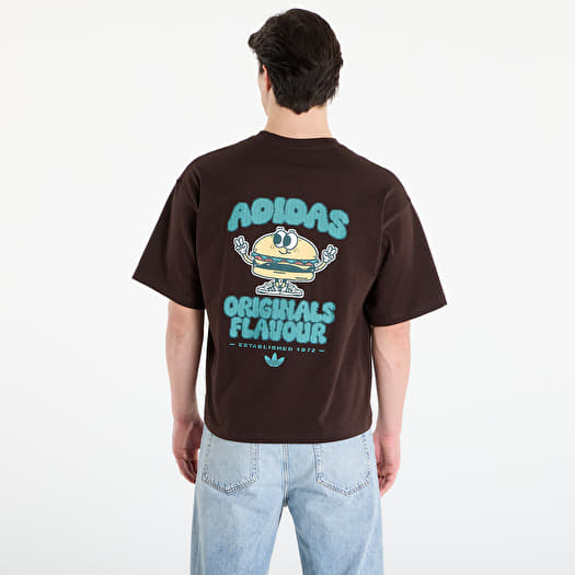 adidas Pixelated Burget Character Graphic T-shirt Aurora Coffee