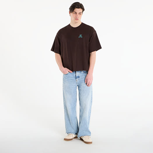 adidas Pixelated Burget Character Graphic T-shirt Aurora Coffee