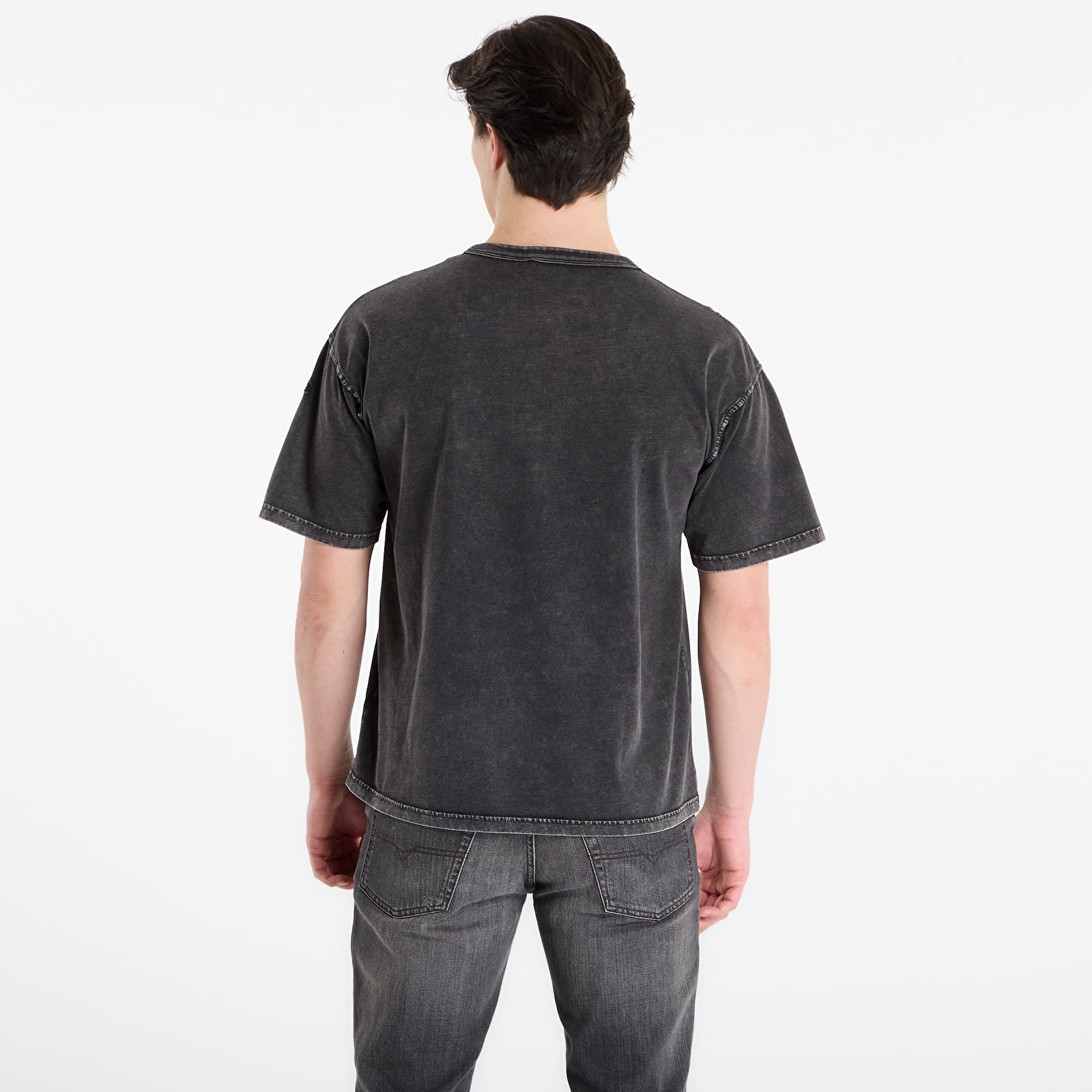 Muške majice kratkih rukava DIESEL T-Boxt-Den T-Shirt Black/ Violet