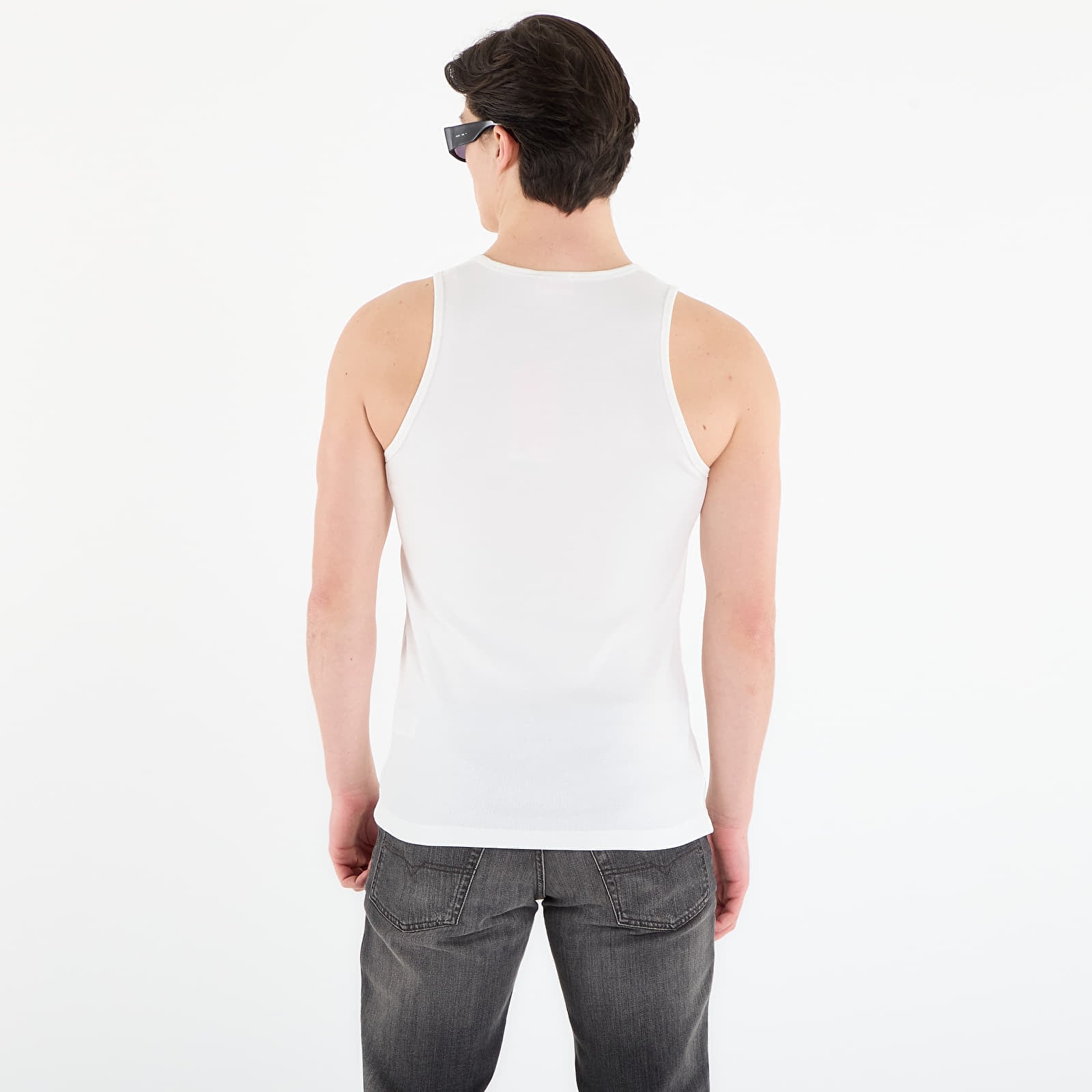 Muške majice bez rukava DIESEL T-Lifty-Iod Tank Top Off White