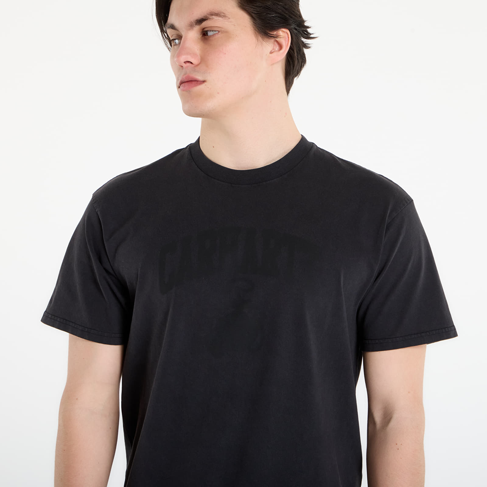 Men's T-shirts Carhartt WIP S/S Faded Pond Corps T-Shirt UNISEX Black