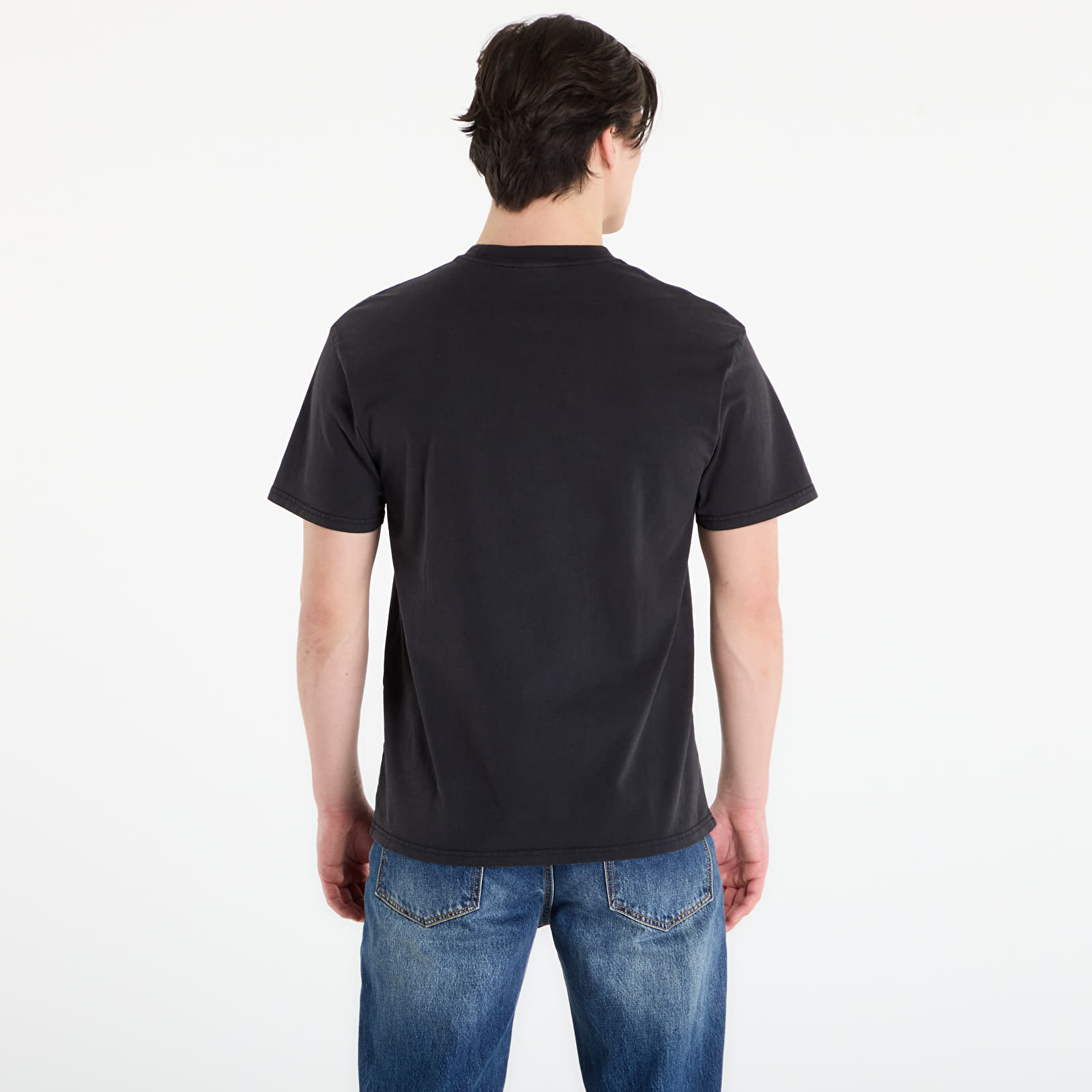 Men's T-shirts Carhartt WIP S/S Faded Pond Corps T-Shirt UNISEX Black