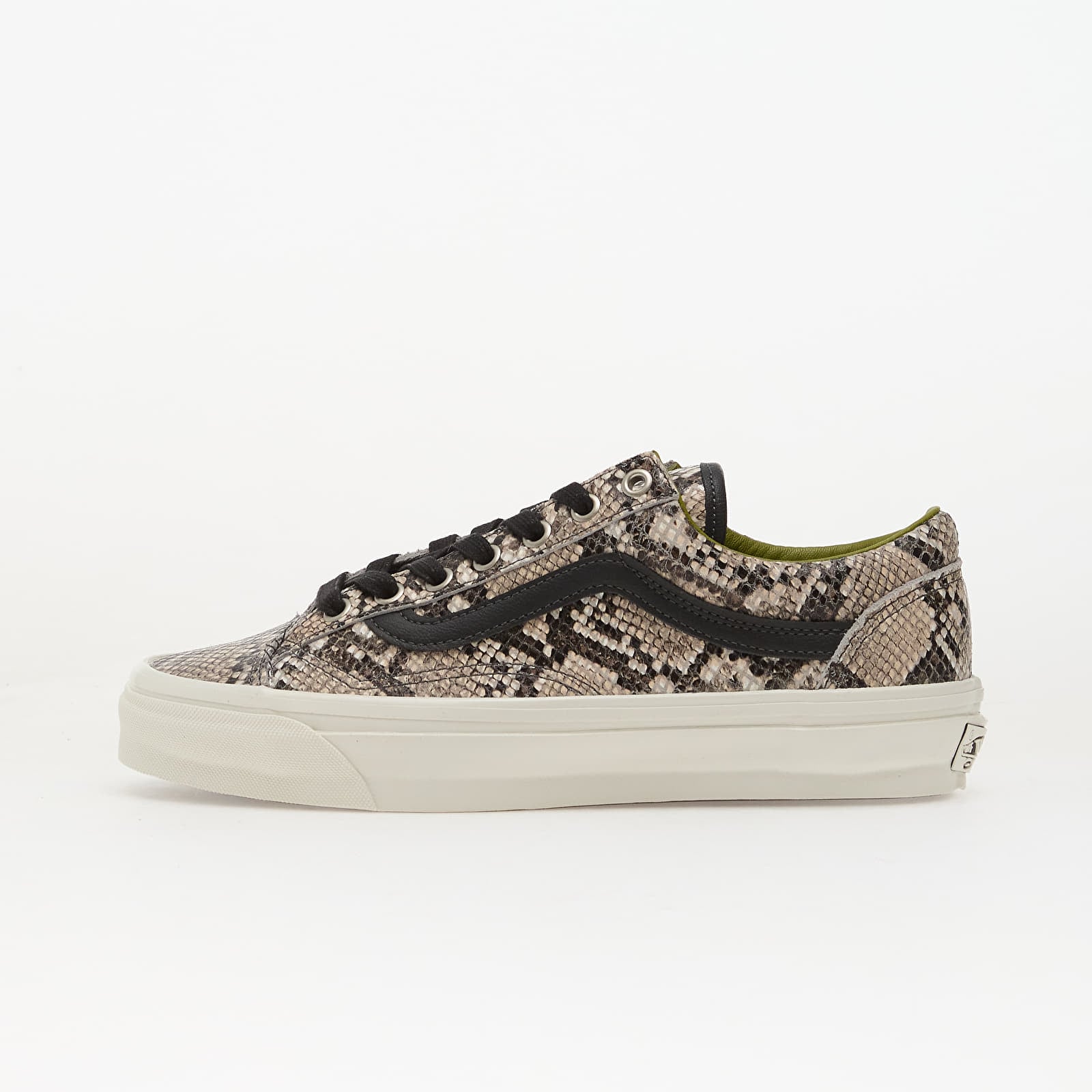 Herren Sneaker und Schuhe Vans LX Old Skool 36 Python Silver