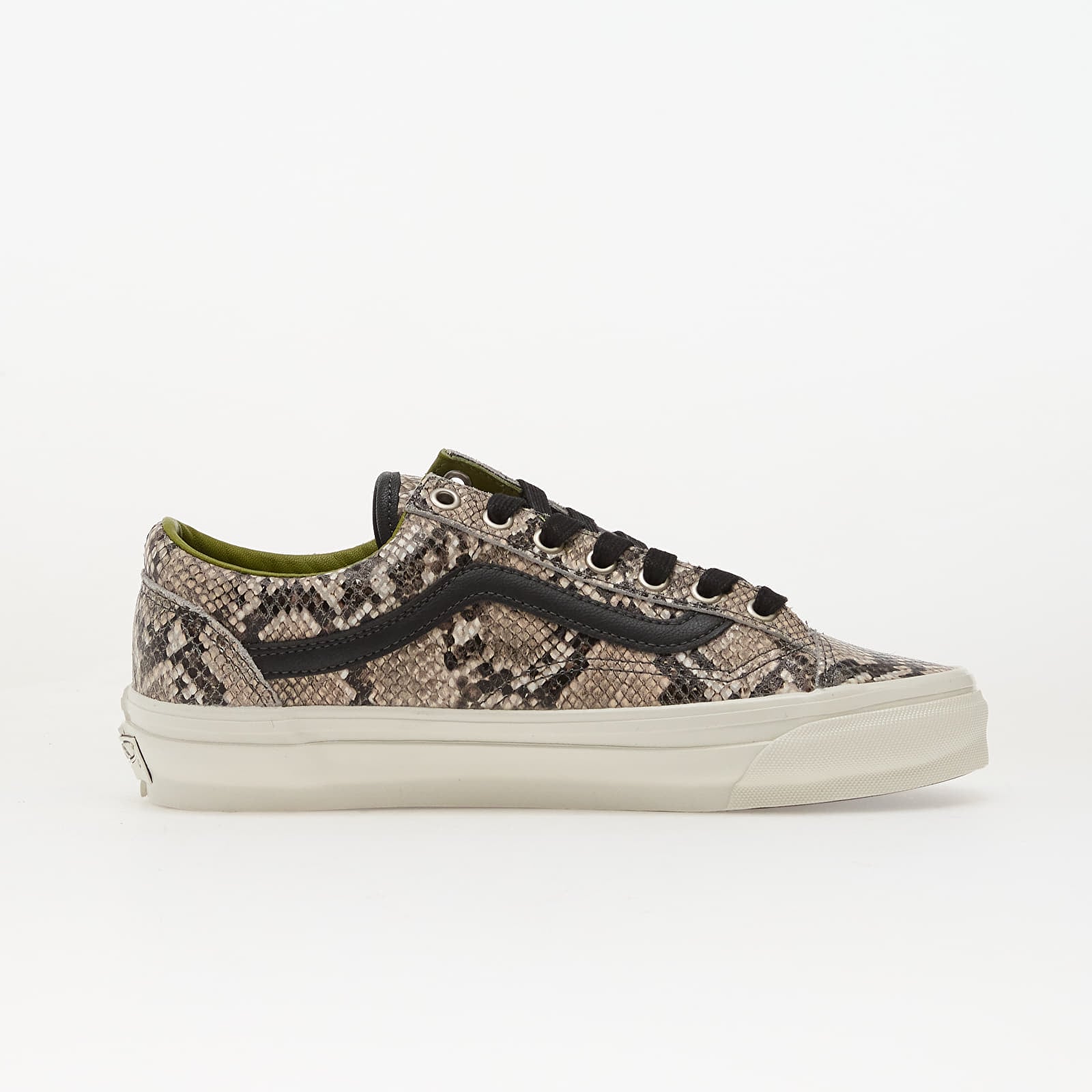 Herren Sneaker und Schuhe Vans LX Old Skool 36 Python Silver